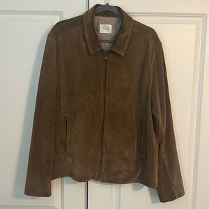 Billy Reid suede leather jacket